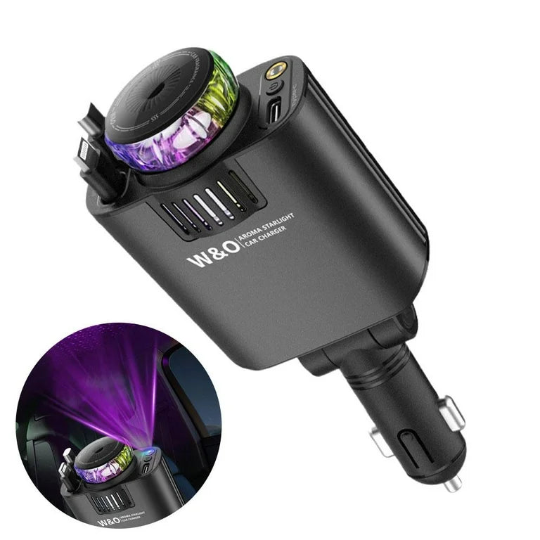 5 - in - 1 Starlight Car Charger