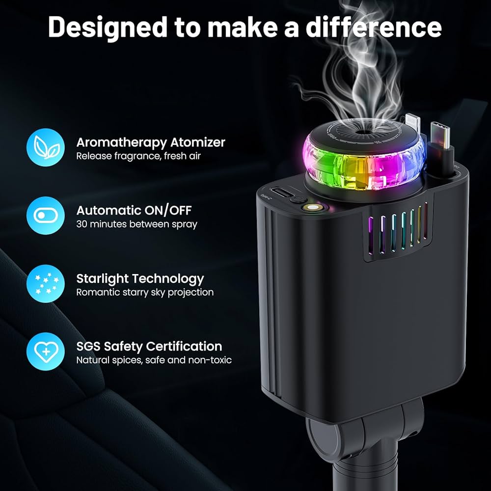 5 - in - 1 Starlight Car Charger